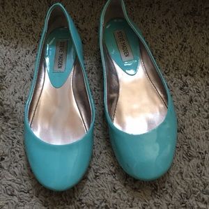 Steve Madden light blue ballet flats size 6
